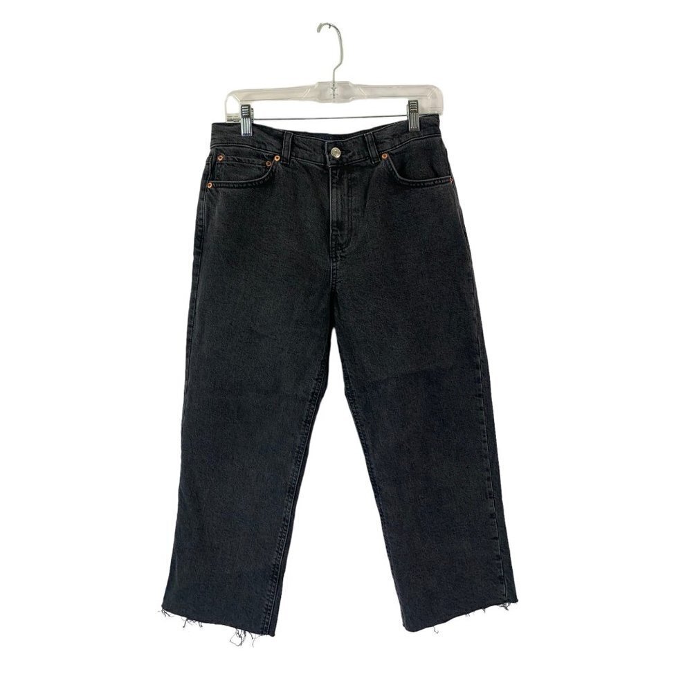 O'SCS Design Women's Distressed Black Jeans